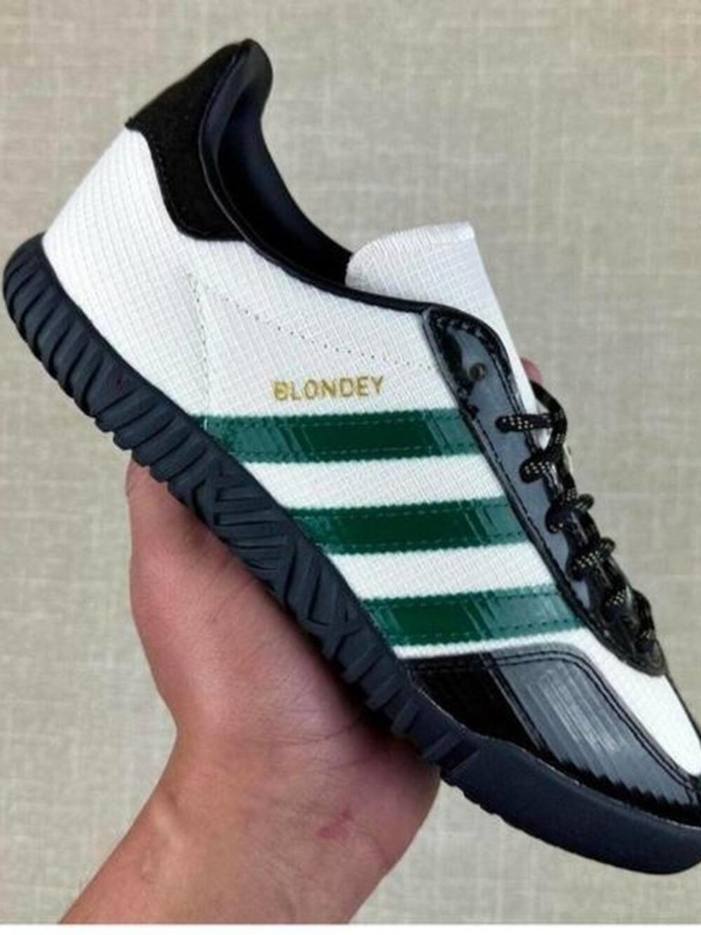 Blondey London x Adidas Samba OG Sneakers White Green